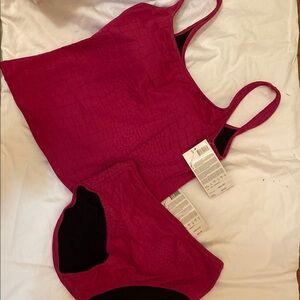 Gottex Pink Tankini Set Vibrant Swimwear